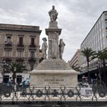 PIAZZA STESICORO CATANIA: IL MONUMENTO BELLINI TORNA AL SUO ANTICO SPLENDORE